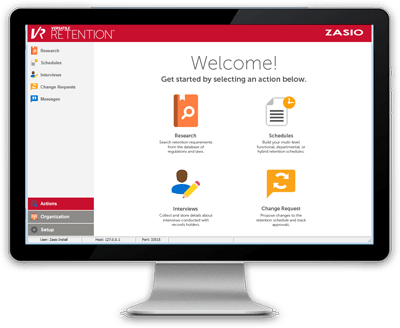 User-friendly digital records management software.