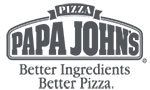 Papa Johns Pizza logo for Zasio records management case study.